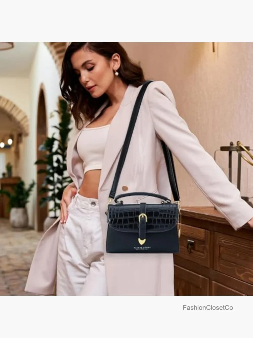 N/A retro satchel